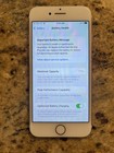 Iphone 7  a1660  Mnaf2ll a  Rose Gold  32 Gb  - Verizon Vg Condition 77 battery