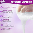 Silicone Mold Making Kit 66oz Platinum Rubber 15a Mixing Ratio 1 1 For Casting