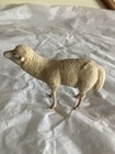 Antique Germany Putz Sheep With Wood Legs 2 1 4 Inches Tall