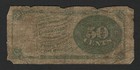 Fr  1376 Fourth Issue Us Fractional Currency 50 Cents - 4th Issue 50c