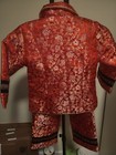 Golegee Kids Chinese New Year Outfit Set Size 13 Red Gold Brocade Tang Suit