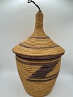 Vintage Handwoven Tutsi Peace Basket