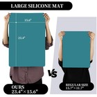 Leobro 3-pack Large Silicone Mats 23 4   x15 6    For Crafts  Resin  Clay