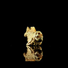 Netsuke Skull Fish Contemporary Signed By Artist Antique Japanese Style