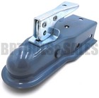 1-7 8  X 2  Coupler Tongue Trailer Hitch Ball Coupler Fits 1-7 8  Hitch Ball New