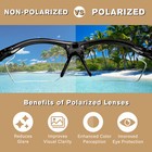 2 Pairs Polarized Replacement Lenses For Oakley Chainlink Oo9247 57mm Sunglasses