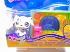 Littlest Pet Shop Rare Black   White Flower Dalmatian  469 Nib