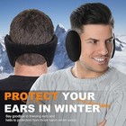 Ear Muffs Winter Ear Warmers Fleece Earwarmer Men Women Behind The Head Band
