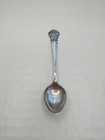 Antique Signed 1927 Cfh Christian F  Heise Danish Silver Spoon 4-5 8    Flower