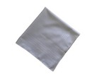12 Pcs White Cotton Men Handkerchiefs Hanky Pocket Square Hankie Lot Set Vintage