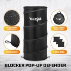 Yes4all Pop Up Defender  Indoor Outdoor Sport Training Equipment  3 Pack  Black