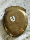 Vintage Solid Brass Pocket Change Dish 4 25    Mcm Msr Imports Taiwan