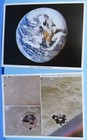 Nasa Photo Litho Pair   Mission Report Vtg Apollo 10 Snoopy   Color 10  X 8 