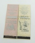 Vintage 10 Matchbook Cover Matchcover Lot Hotel Casino Tavern Caesars  Utotem 