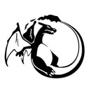 Charizard Vinyl Decal Sticker For Macbook Air   Pro Laptop Car Window Wall Door