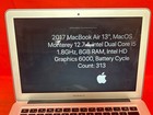 Apple Macbook Air 13 3     128gb Ssd  Intel Core I5  8gb Ram  2017  cp1116542 