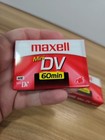 Two Maxell Mini Dv Digital Video Cassette Tapes 60 Minutes New Sealed