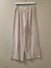Nwt Z Supply Khaki tan Costa Crochet Drawstring Pants Size M