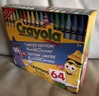 French 64 Crayola Limited Edition 8 Retired Colors Crayons Sharpener Rare Htf