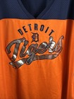 Majestic Detroit Tigers Women   s Mesh V-neck Baseball Jersey Size Xl