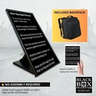 Black Box Prompter Echo Go   includes Backpack 