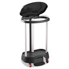 Rubbermaid Commercial 6300bla 30 Gal Premium Step-on Linen Hamper New