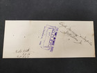 1907 The First National Bank Mishawaka Indiana Bank Check