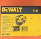 Cordless Wet-dry Vacuum Dewalt Dcv580h 20v Max 2-gallon Hepa Filter Tool Only