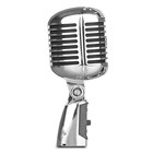 Vintage Metal Microphone For 55sh Classic Dynamic Vocal Mic Universal Stand
