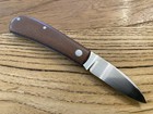 Birdvis Knives Zulu Slipjoint Natural Canvas Micarta Cpm154