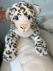 Rare Animal Alley Snow Leopard Jumbo Floppy Weighted Plush 34    Custom Heavy
