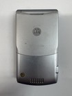 Motorola Razr V3 Silver Flip Phone Charging W  Charger Vintage Mobile