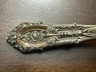     rare- Vtg Wallace Sterling Silver Handle Ice Scoop - Perfect Patina             