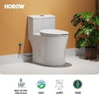 Modern Elongated Toilet One Piece Toilet W  Comfort Seat Ada Height Dual Flush