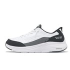 Skechers Contour Foam Wide Slip-ins White Black Women Casual Shoes 150404-wwbk