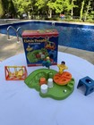 Fisher Price Vintage Little People Playground With Box  2525 Htf Rare