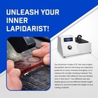 Hi-tech Diamond 4  5  Trim Saw   Lapidary Saw Machine   Includes 4  And 5  Blade