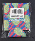 Chubbies Low Tide Reversible Can Jackets Fun Pineapples Design 2-in-1 Package