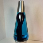 Lava Lite Lamp Vintage Rare 1999 Silver Base Purple   Blue  22