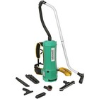 Bissell Commercial Bg1001 10 Qt Backpack Vacuum Cleaner Hepa With 4  Swivel Hose