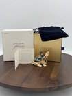 Jay Strongwater For Estee Lauder Perfume Compact Blue Ribbon Bulldog 2009