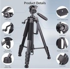 Aluminum Camera Tripod Lightweight Travel Tripod For Dslr Camera  Canon  Nikon 