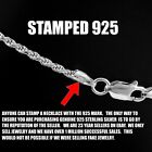 Guaranteed Real 925 Sterling Silver 7  8  9  10  11  12  Rope Bracelet Or Anklet