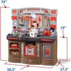 Step2 Big Builders Pro Kids Workbench     Includes 45 Toy Workbench    