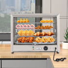 Food Display Warmer Showcase Countertop Hot Food Warmer Display Cabinet 800w 