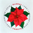 2018 Usps Global Poinsettia Forever Stamps Scott 5311 -mnh- 50 Pcs Stamps Total