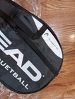 Head   Racquetball Coverbag Racquet Holder   Black Carrying Bag Zipper
