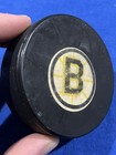 Vintage 1970   s Boston Bruins Art Ross Converse Game Hockey Puck Nhl