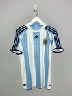 Messi  10 Argentina 2007-2009 Home Football Shirt Soccer Jersey Adidas Yxl Goat