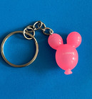 Super Cute Micro Mini Mickey Mouse Balloon Keychain - Bright Pink